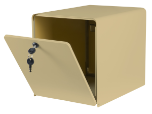 Boîte aux lettres BALTIC beige 2 portes 2 points de fermeture